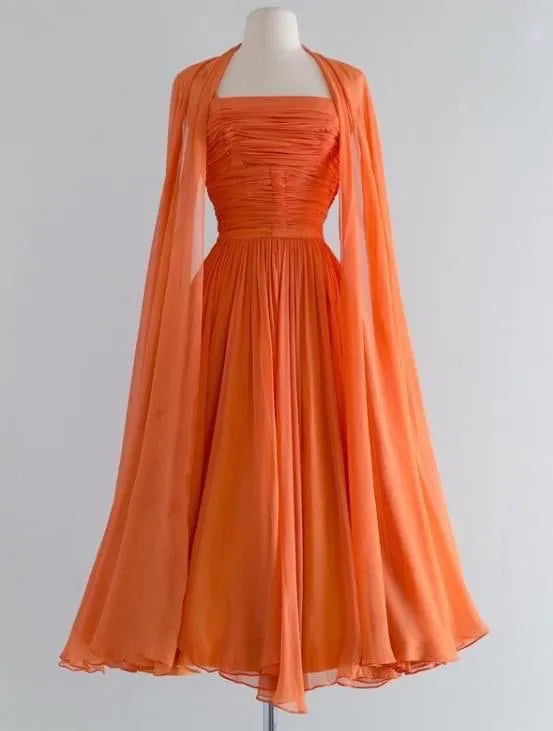 Orange Homecoming Dress Short Prom Dress,Short Party Dress fg3786