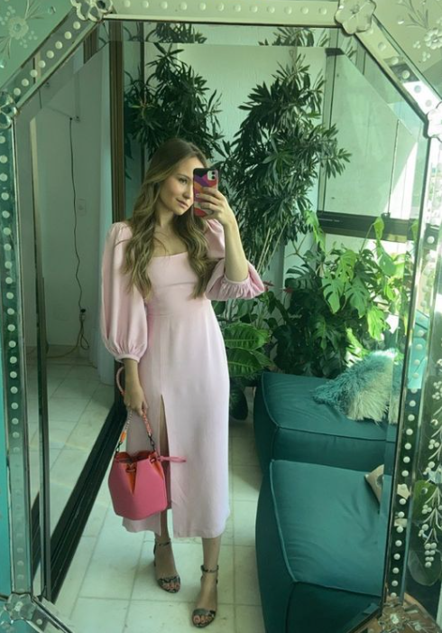 Pink Custom Made Evening Gown Long Prom Dress fg3929