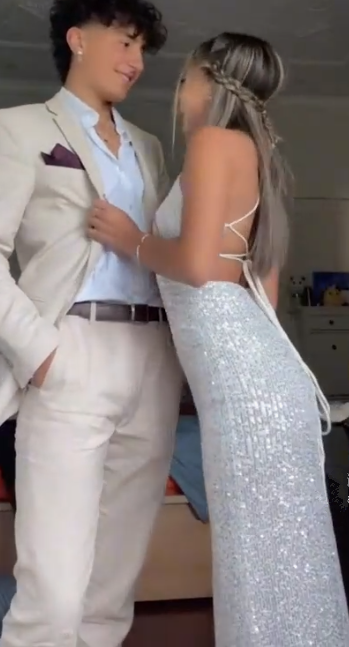 Sexy Spaghetti Straps Sleeveless White Sequin Prom Dress fg4888