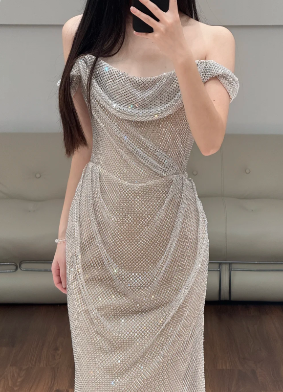 Off The Shoulder Mermaid Prom Dress 21st Birthday Outfit fg8619