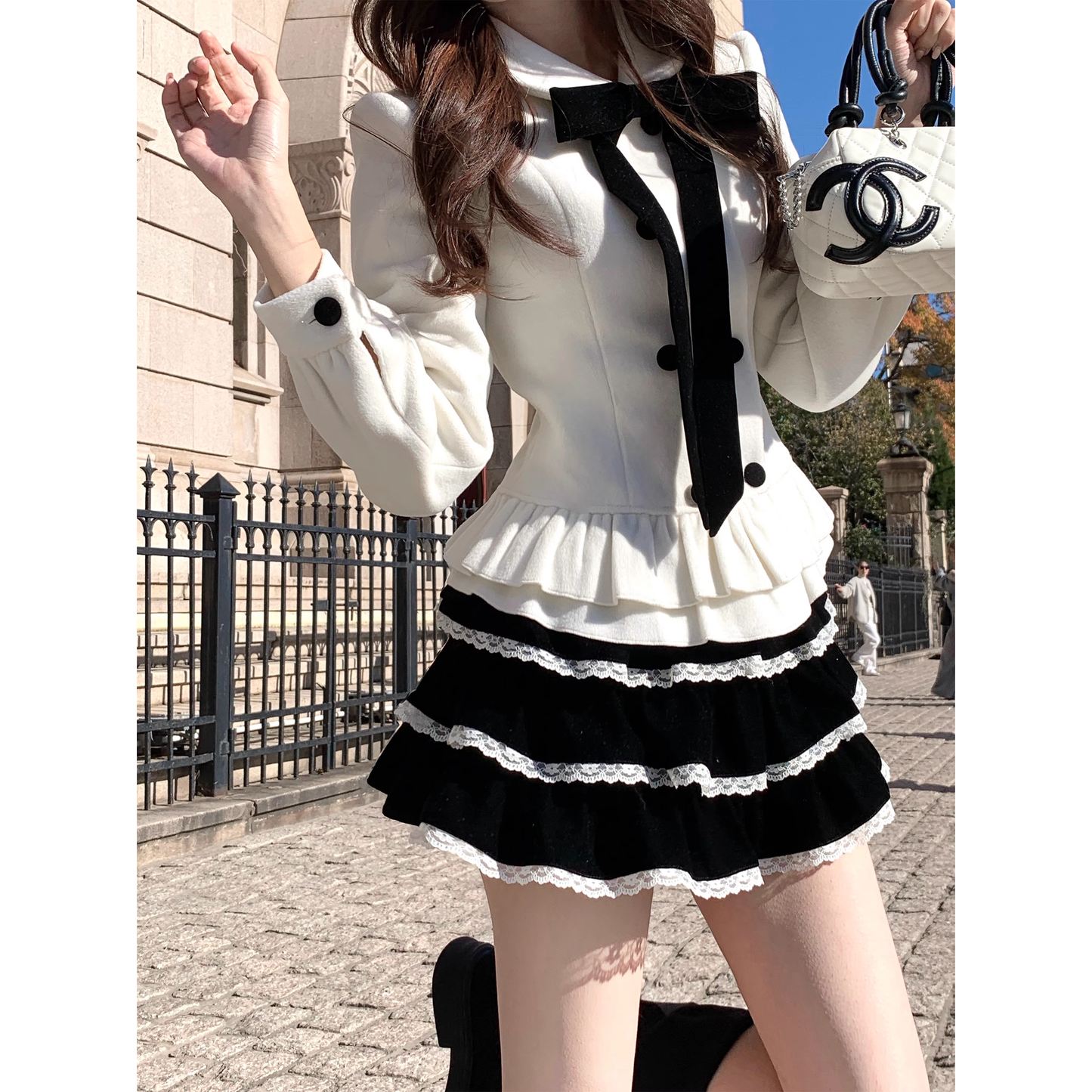 Silk cake skirt short skirt for women A99