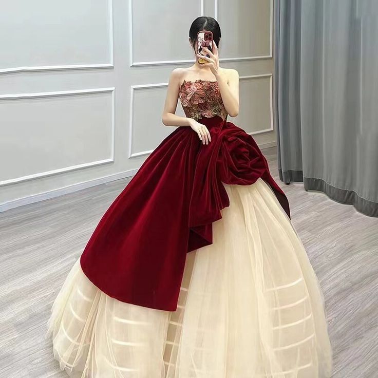 Strapless Birthday Party Dress, Luxury Prom Dress,princess Ball Gown Dress,unique Quinceanera Dress,custom Made fg6830