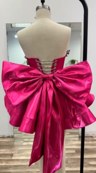 Elegant Ball Gown Strapless Black Girl Summer Birthday Dresses fg8538