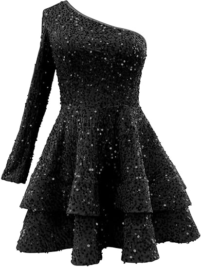 Pink Halter A-Line Sequins Short Party Dress Birthday Outfits fg7116