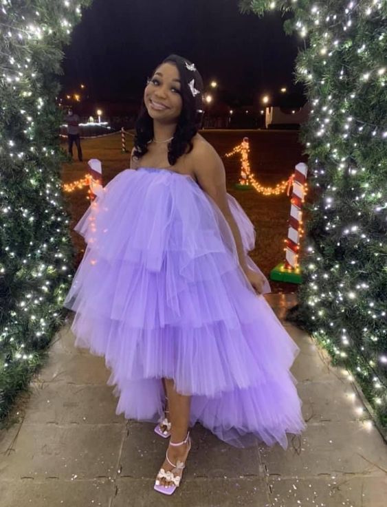 Lilac Prom Dresses Evening Gowns fg3185