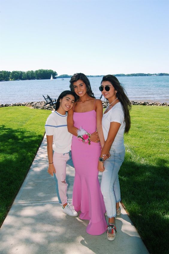 Pink Prom Dress, Sexy Prom Dress fg2724