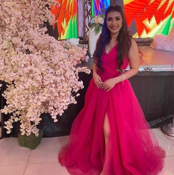 A line tulle Long Prom Dresses Party Evening Gowns fg3099
