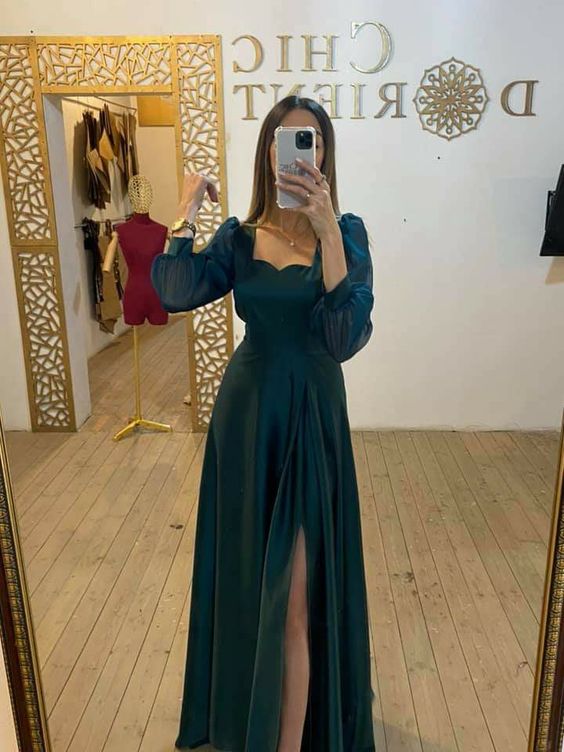 Fahsion party dress, evening dress, Long Prom Dress fg1707