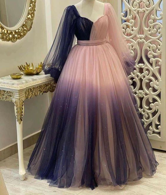 Ombre Prom Dresses, Formal Evening Dresses fg1753
