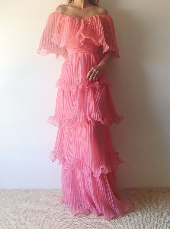 Pink Prom Dress Women Sexy Dresses Elegant Party Dress fg1964