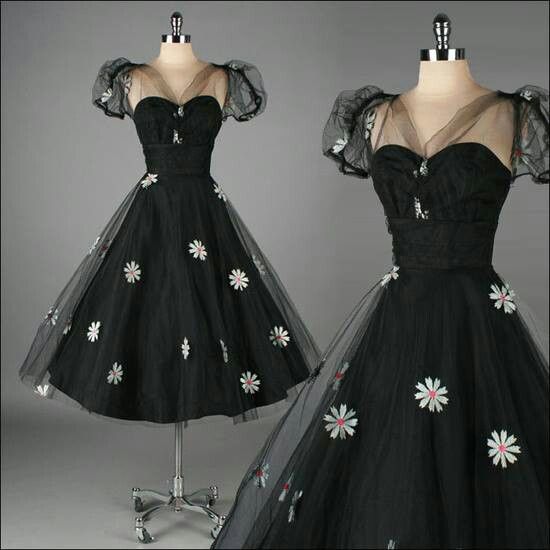 1950S Vintage Ball Gown Homecoming Dresses Crew Neck Black Mini Short Cocktail Dress Party Gowns Prom Dress fg2479