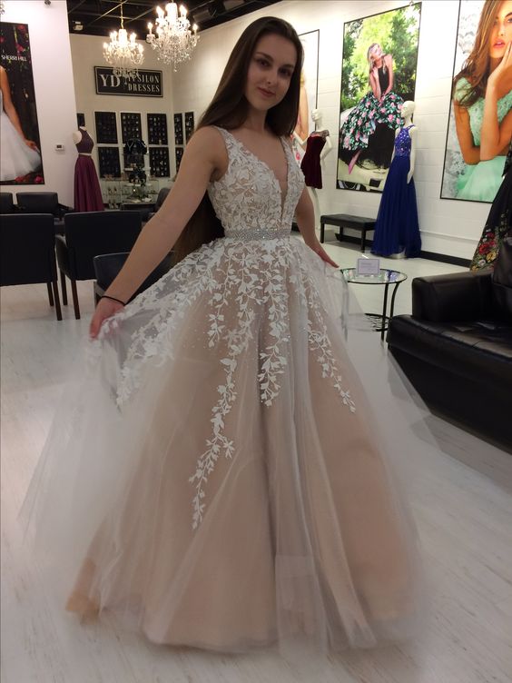 Champagne Formal Gown, Party Dresses Evening Dresses fg2112