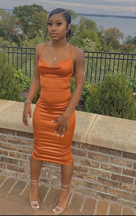 Orange Prom Dresses, Formal Evening Dress fg1330