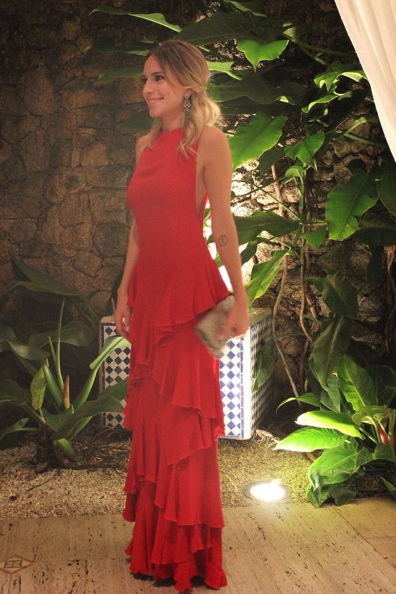 Red Evening Prom Dresses, Long Prom Dress fg3342