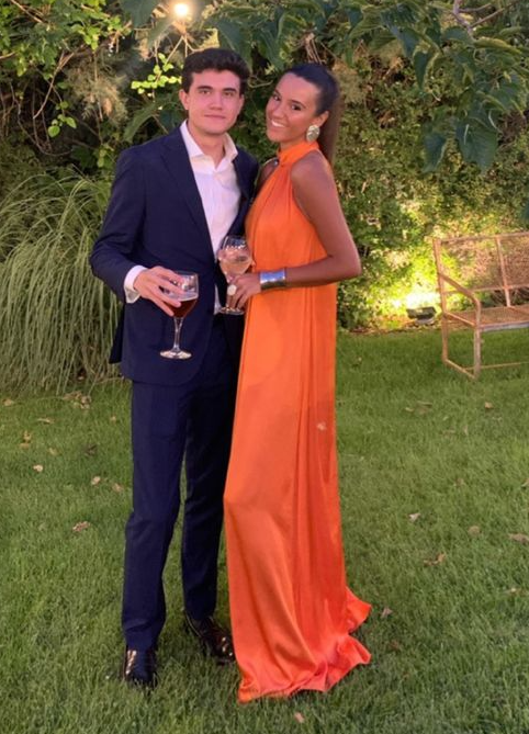 Orange simple prom dress Evening Gown Party Dress fg3257