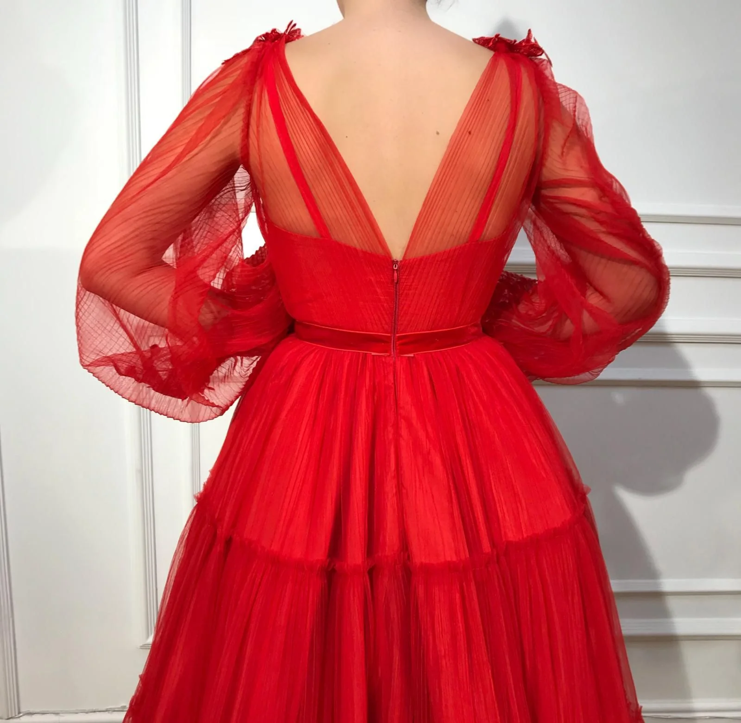 Red Long prom dress Evening Gown Party Dress     fg3244