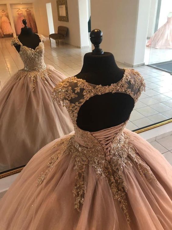 ball gown long prom dress A line evening dress fg905