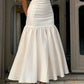 Robe longue élégante à col carré et sans manches pour femme, tenue de soirée fg7378