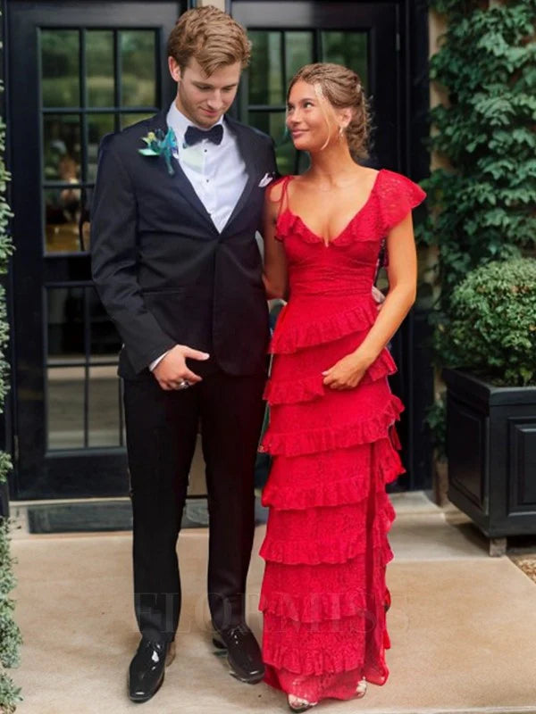 Red Prom Dress, Sexy Prom Dress  fg2723