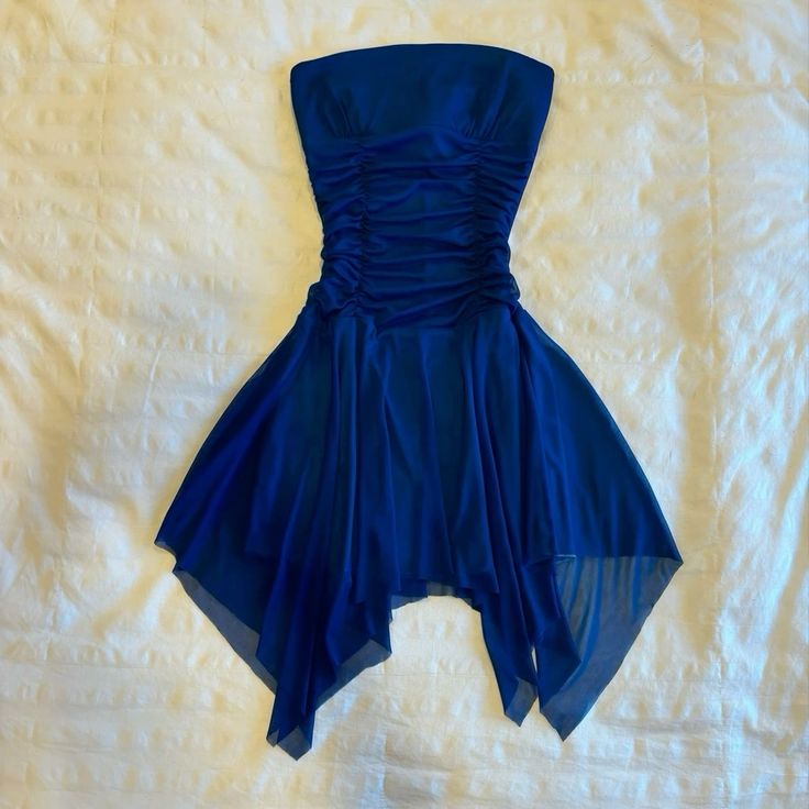 Royal Blue Short Prom Dress Sexy Evening Dress Homecoming Dress   fg7112