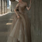 Tulle Lace Long Prom Dress, Evening Formal Dress     fg7236