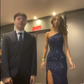 Sexy Mermaid Navy Blue Shinny Dress New Evening Party Dresses  fg7789
