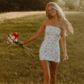 Printing Short Prom Dress Birthday Party Dress Homecoming Dress   fg8126