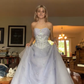 A Line Strapless Party Dress Long Evening Dress Prom Dresses    fg7814