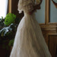 A Line Off Shoulder Wedding Dress Lace Princess Dress      fg7295