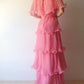 Pink Prom Dress Women Sexy Dresses Elegant Party Dress     fg1964