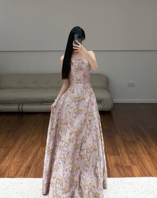 Robe de soirée longue sirène colorée à paillettes, tenue de remise de diplôme fg8362