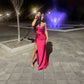 trägerloses Ballkleid langes Partykleid fg6913