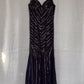 Robe de soirée longue sirène colorée à paillettes, tenue de remise de diplôme fg8362