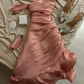 Pink Prom Dresses Evening Party Dress    fg7351