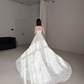 Sweetheart Neck Flower Lace Wedding Dress Elegant Wedding Gowns  fg8694