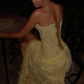 Mermaid Sweetheart Yellow Lace Slit Prom Dresses Long Party Dress fg8353