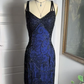 Beaded Vintage Long Prom Party Dresses Formal Dress Graduation Dress fg8354
