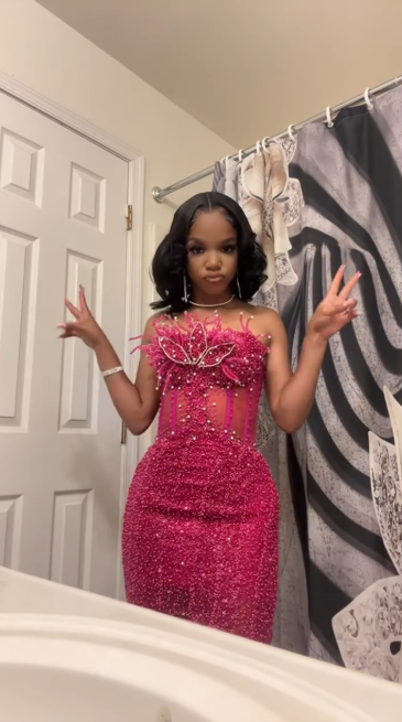 Mermaid Luxurious Black Girl Long Prom Party Dresses Formal Dress Graduation Dress fg8355