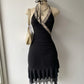 Sexy Halter Birthday Outfit Short Evening Dress Short Party Dress Cocktail Dresses   fg8061