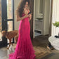 Sexy Mermaid Hot Pink Prom Dress New Arrive Long Party Dress Evening Dress   fg7966