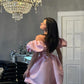 A Line Pink Short Evening Dress Cocktail Dresses Short Party Dress    fg7851