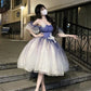 Off Shoulder Short Evening Dress Cocktail Dresses Short Party Dress    fg7824