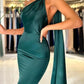 Elegant Halter Sleeveless Mermaid Floor Length Prom Dress      fg6552