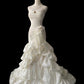 White Party Dress Long Evening Dress Princess Wedding Dress    fg8110