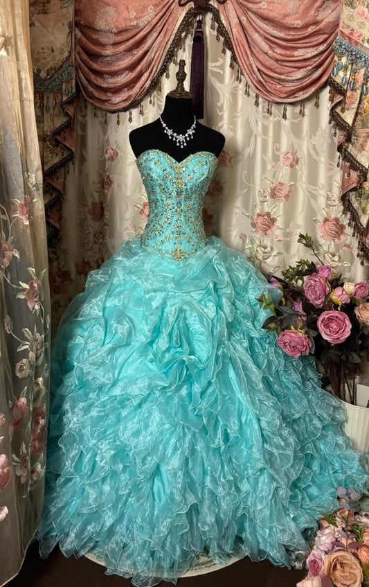 A Line Strapless Vintage Prom Dress Long Evening Dress   fg8042