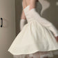 A Line Homecoming Dress Strapless Short Evening Dress Cocktail Dresses Short Party Dress   fg7903