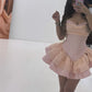 Pink Strapless Birthday Dress Pink Homecoming Dress Short Party Dress    fg7713