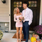 Pink Short Prom Dress Birthday Party Dress Homecoming Dress   fg8133