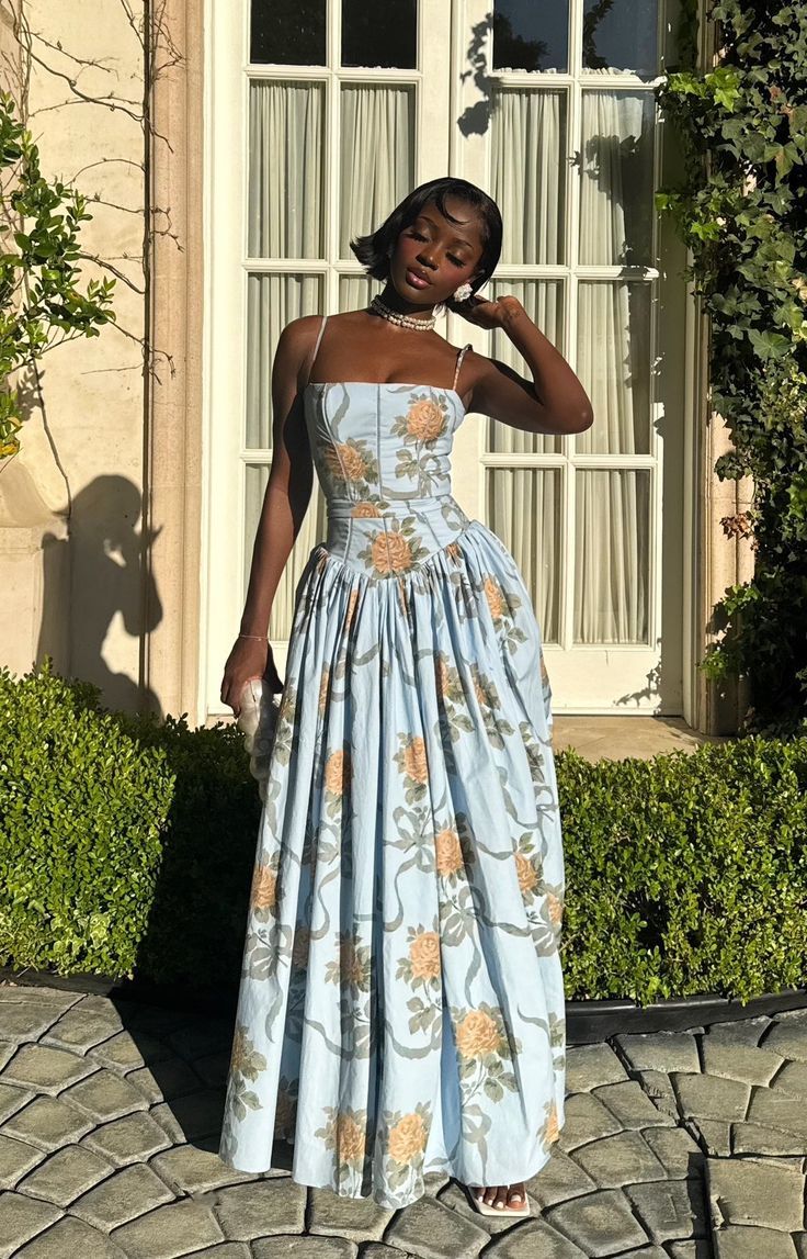 Robe de bal vintage longue bustier verte coupe trapèze fg8037