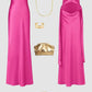 Hot Pink Long Prom Dress New Arrive Party Dress Evening Dress   fg7973